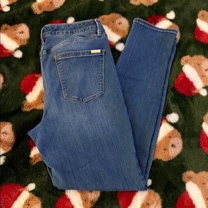 White House Black Market Blue Skinny Jeans